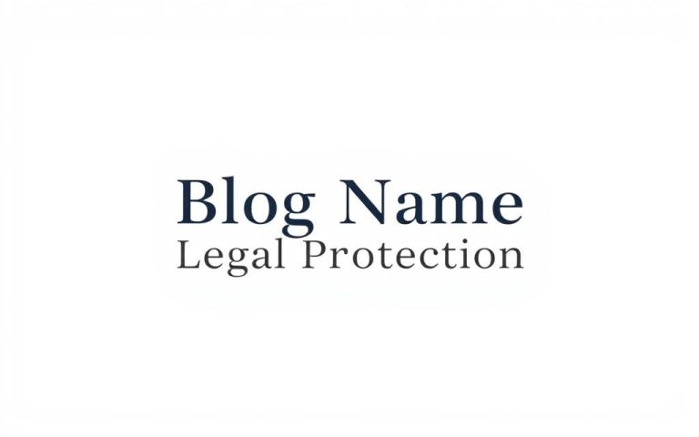 How To Legally Protect A Blog Name